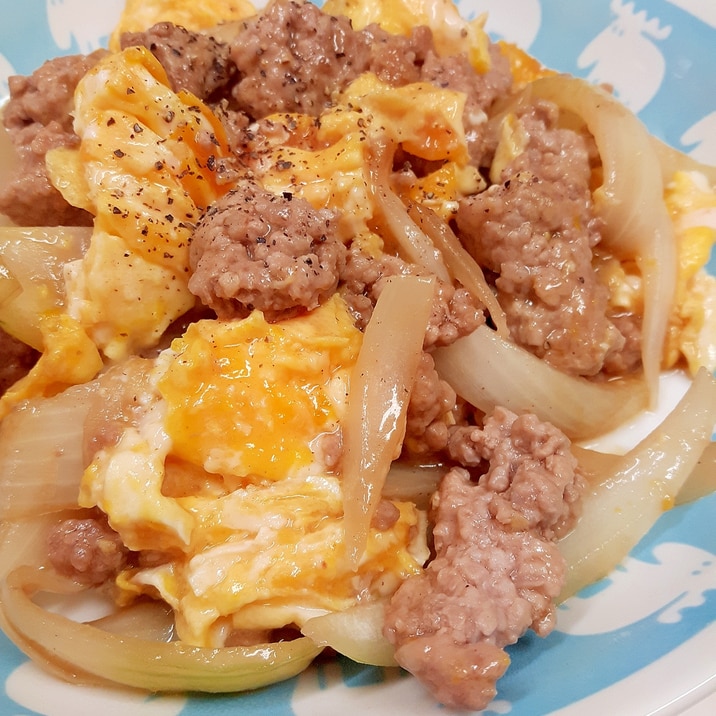 子供が喜ぶ 豚ひき肉 玉ねぎ 卵のソース 酢炒め レシピ 作り方 By Acchan66 楽天レシピ 子供が喜ぶ 豚ひき肉 玉ねぎ 卵のソース 酢炒め レシピ 作り方 By Acchan66 楽天レシピ